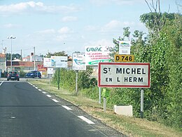 Saint-Michel-en-l'Herm – Veduta