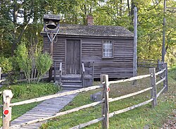 St. Johns Common School is the oldest extant public school in Ontario