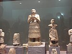 Αγάλματα από το Μάρι στο μουσείο του Χαλεπίου