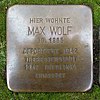 Stolperstein für Max Wolf