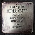 Stolperstein für Herta Oster