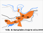 Regionální volby 2008 v Borovině