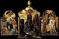 Τρίπτυχο της Μόντενα (οπίσθια όψη) 1568 37 x 60 cm Μόντενα, Galleria Estense