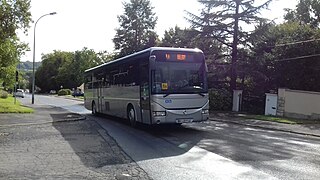 Irisbus-Iveco Crossway no 11855 sur la ligne 09 à Coulommiers.