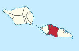 Tuamasaga – Localizzazione
