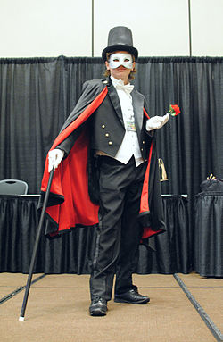 Cosplay de Tuxedo Mask.