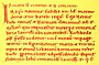 Urkunde aus den Lorscher Kodex