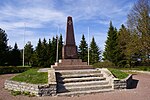 Monument i Jõelähtme över Estlands självständighet.