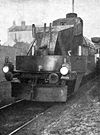 An Austro-Hungarian armoured train of 1915