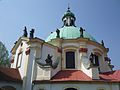 « Купол каплиці «Різдва Богородиці»,Чеська Каменіце біля міста Дечин