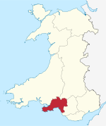 West Glamorgan Preserved County in Wales