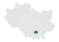 Położenie na planie Wrocławia