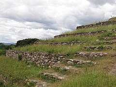 Pyramid at el Chilcal de Yarumela site.