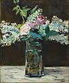 Édouard Manet: Vase mit weißen Flieder und Rosen (Dallas Museum of Art)