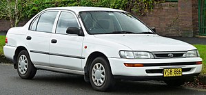 English: 1996–1999 Toyota Corolla (AE101R) CSi...