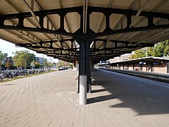 Bussum, Inselbahnsteig