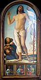 Воскресший Христос. 1497—1498. Дерево, темпера. Церковь Сан-Джованни-ин-Брагора, Венеция