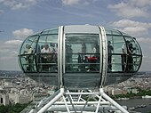 Capsule van de London Eye