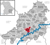 Lage der Gemeinde Aschau am Inn im Landkreis Mühldorf am Inn
