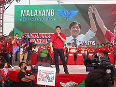 Philippine Elections 2022 Campaign - Herbert Bautista in QC