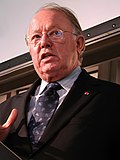 Bernard Landry lors d'une conférence le 27 septembre 2006