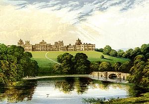 Blenheim Palace Baxter print c1880