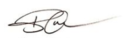 Firma di Burgess Owens