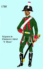 régiment de chasseurs à cheval d'Alsace de 1788 à 1789