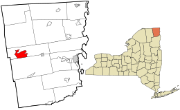 موقعیت لایون ماونتن، نیویورک در نقشه
