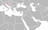 Location map for Cyprus and Slovenia.