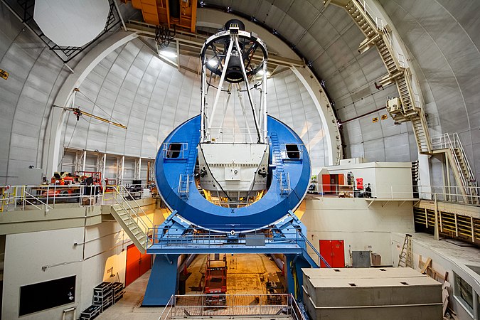 DESI Installed on the Mayall 4-meter Telescope[20]