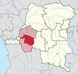 Kwilu district of Bandundu province (2014)