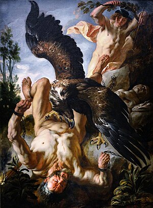 Der gefesselte Prometheus (InvNr.WRM 1044) (Jacob Jordaens)