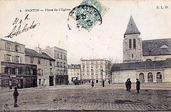 PANTIN - Place de l'Eglise