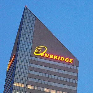 English: Enbridge Building, downtown Edmonton,...