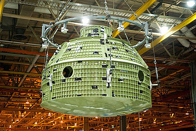 Orion structure after final weld, June 2012