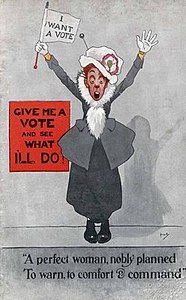 Women's suffrage, 1912.