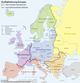 Vorschlag des Ständigen Ausschuss für geographische Namen zur Abgrenzung der Europäischen Regionen