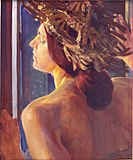 Study of a Woman by the Window, Jacek Malczewski