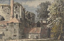 Jonathan Skelton - Canterbury Castle (1757)