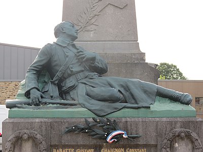 Monument aux morts de Juvigny-sous-Andaine.