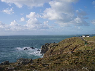 Looking north from Land's End