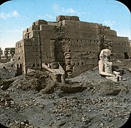 Egipat - Karnak. Velike statue, Gudjir, Bruklinska muzejska arhiva