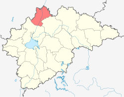 Location of Chudovsky District (Novgorod Oblast).svg