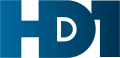 Logo of HD1 (2012–2018).