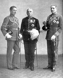 Maj Gen Sir William Salmond with his sons Geoffrey and John.jpg