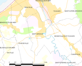 Poziția localității Saint-Arnoult