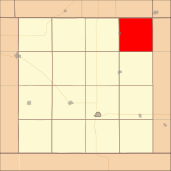 Vị trí trong Quận Harlan, Nebraska