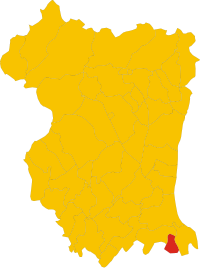Locatie van Cordovado in Pordenone (PN)