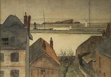 The Harbour at Étaples (~1884)